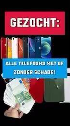 Iphone 13 iphone mini 12/13 ipone 8 gezocht iphones