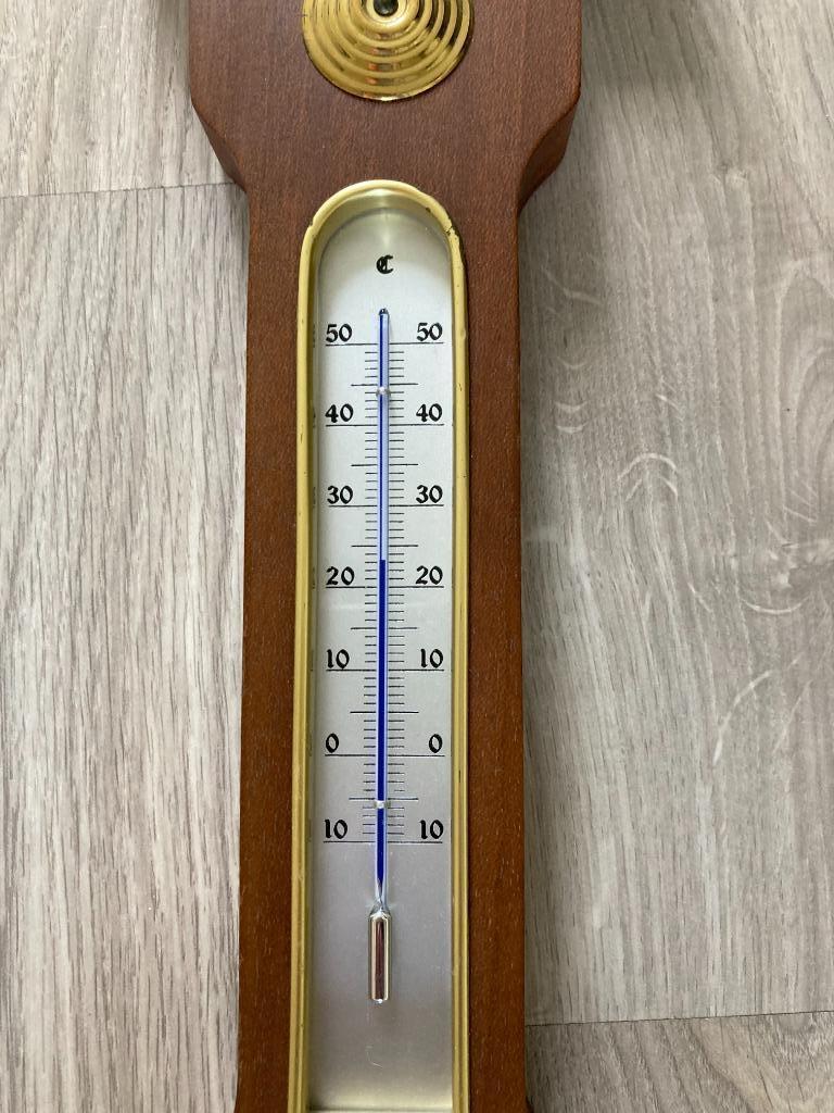 Vintage Barigo weerstation met Duitse taal