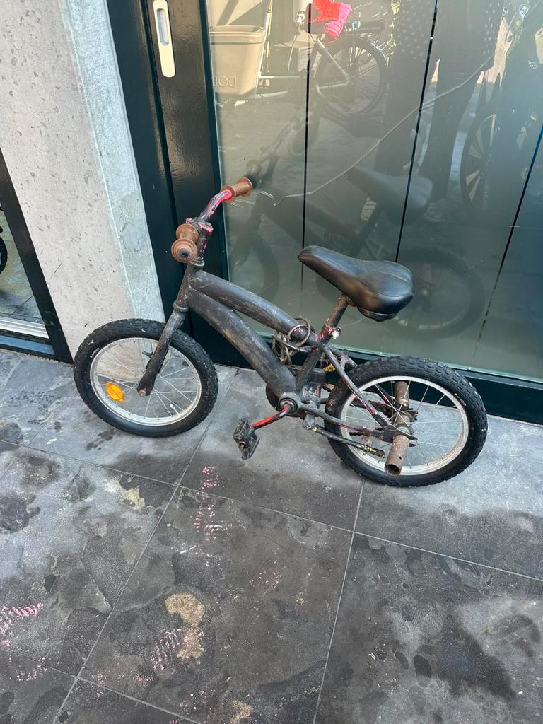 Bmx stoere jongens fiets