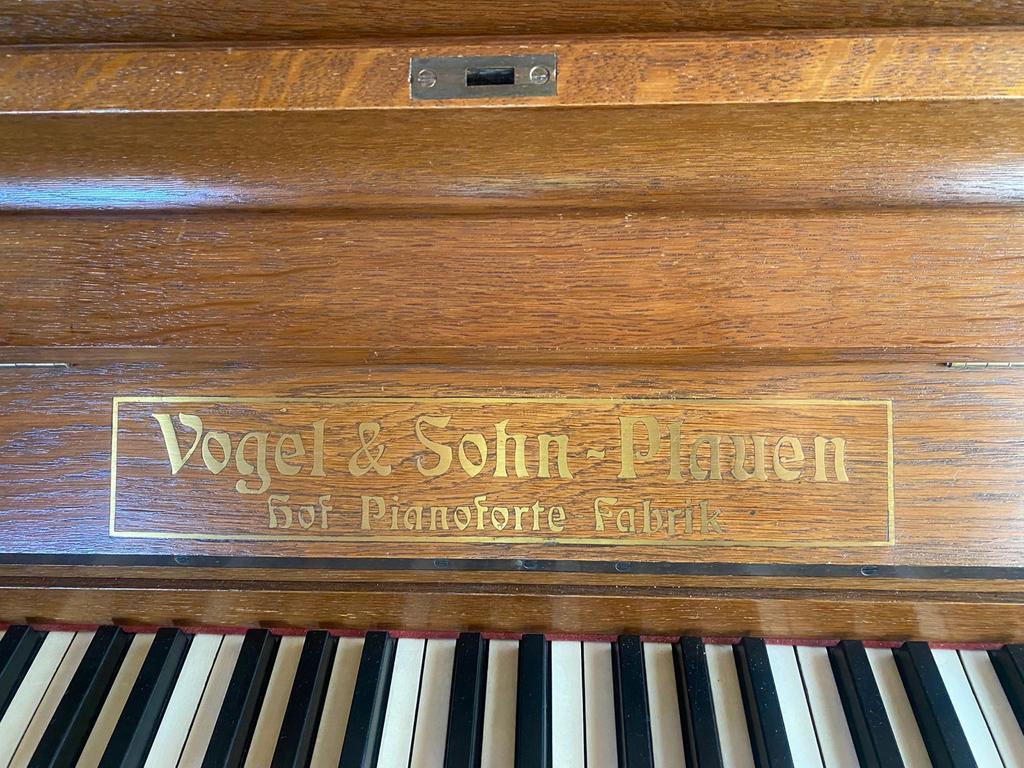 Gratis Vogel & Sohn-Plauen Piano - Ophalen!