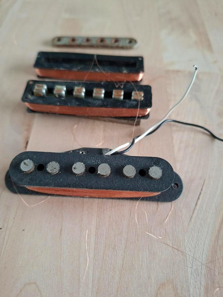 3x  gitaar pickups defect