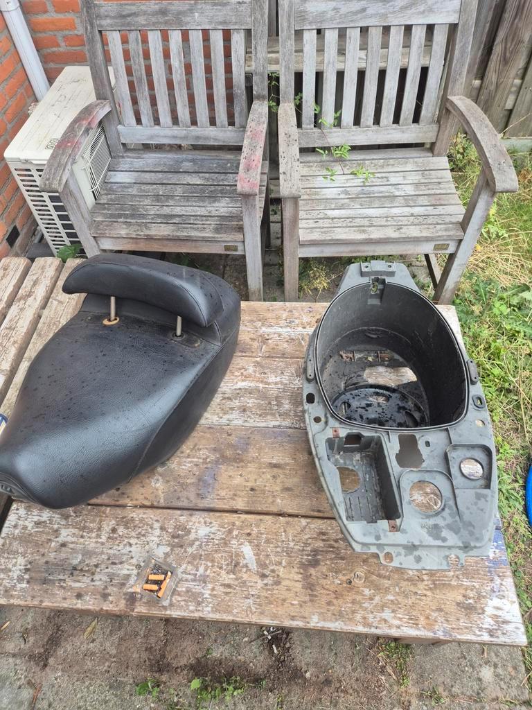 Piaggio Typhoon Buddy Bak & Hexagon Zadel