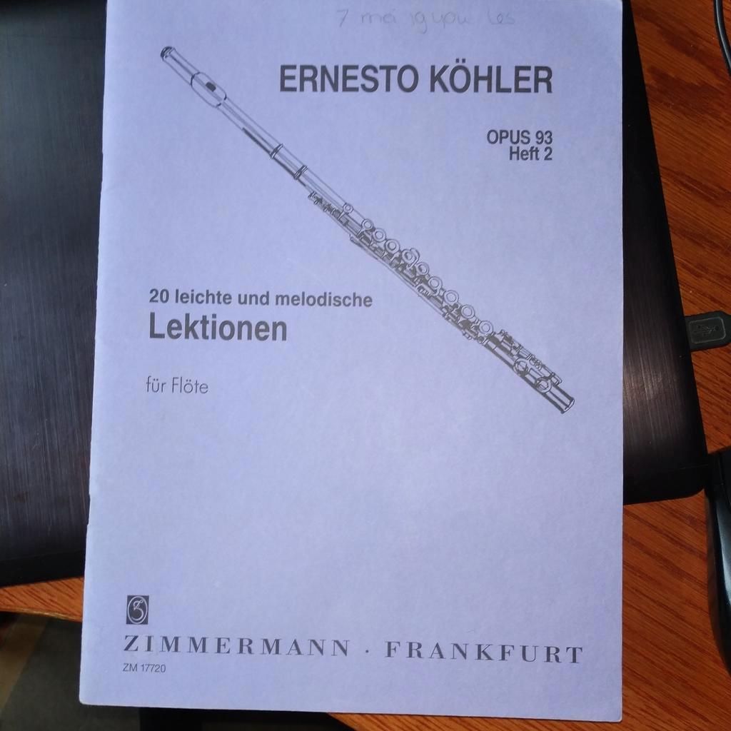 Ernesto Köhler - Opus 93 Heft 2 - dwarsluit