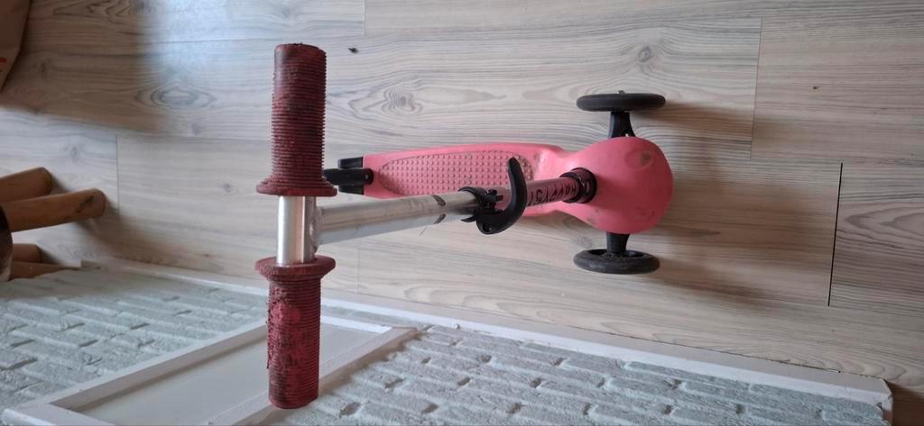 Kleine step 3 wielen met lichtjes