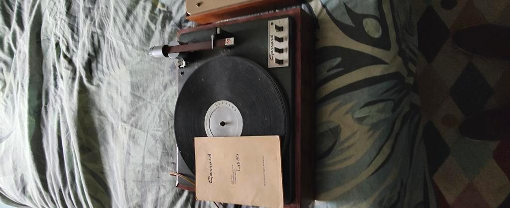 3x platenspeler t.e.a.b.