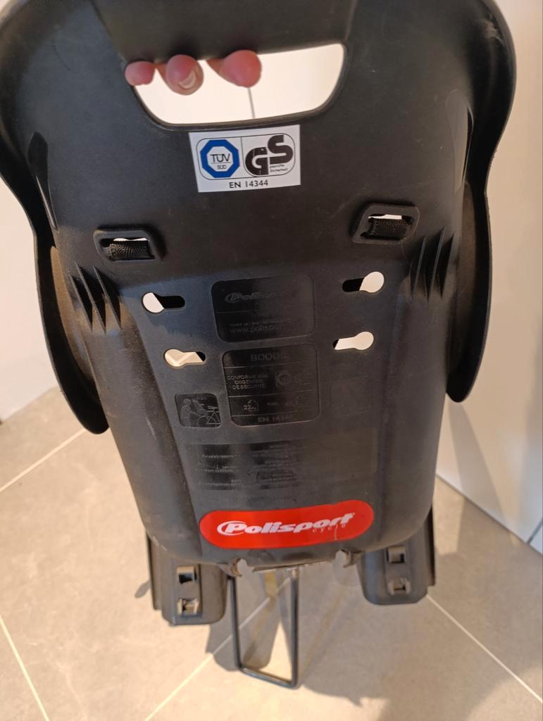 Polisport fietsstoeltje achter