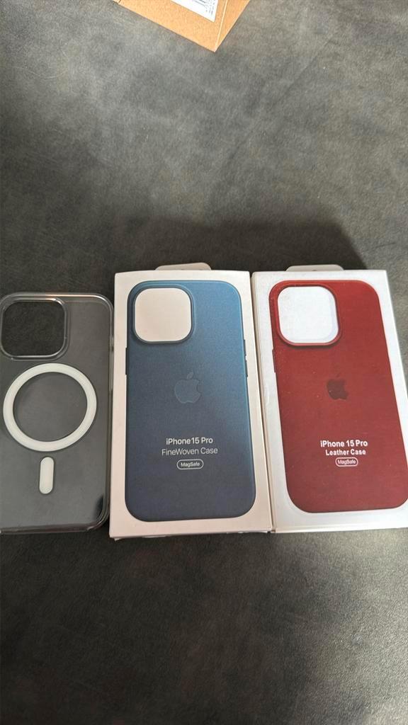 Diverse iphone 15 pro hoesjes