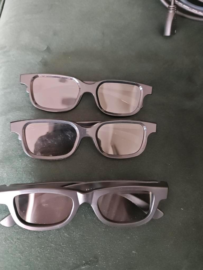 3x 3D Brillen - Verschillende Modellen