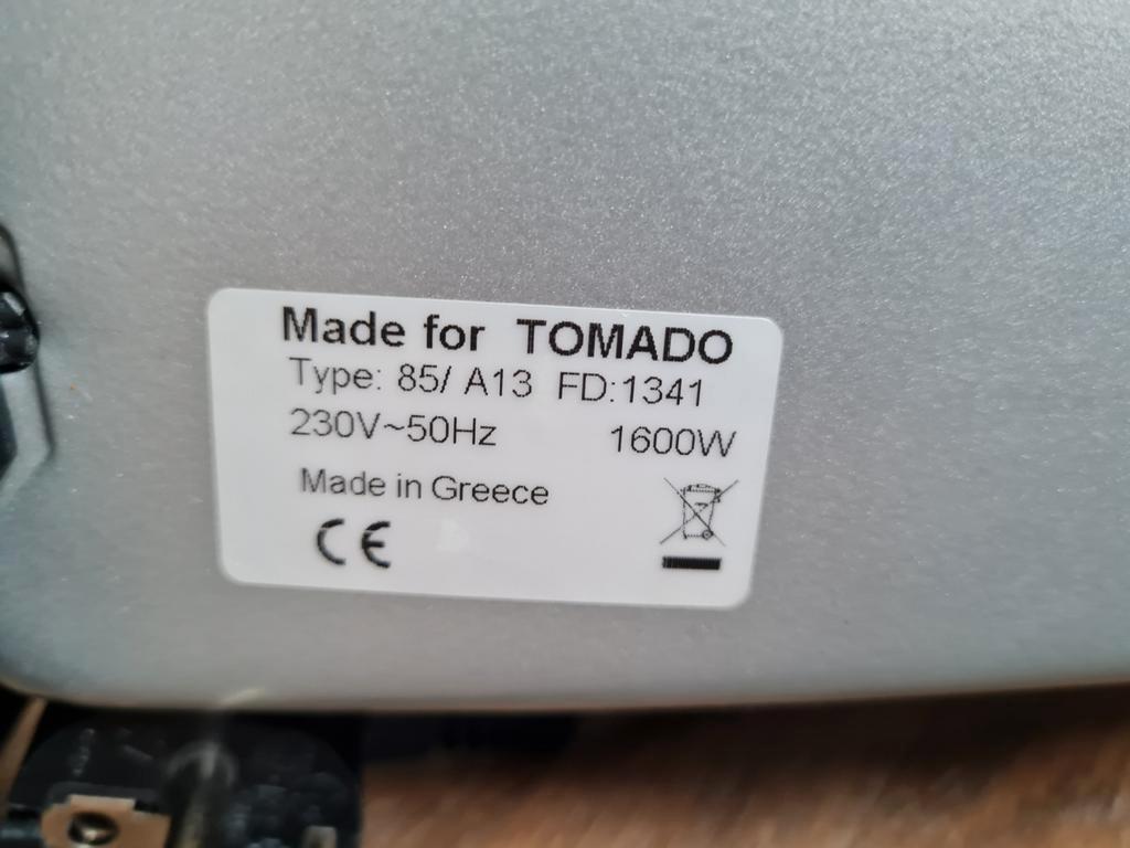 Tomado Contactgrill - Uitneembare Platen