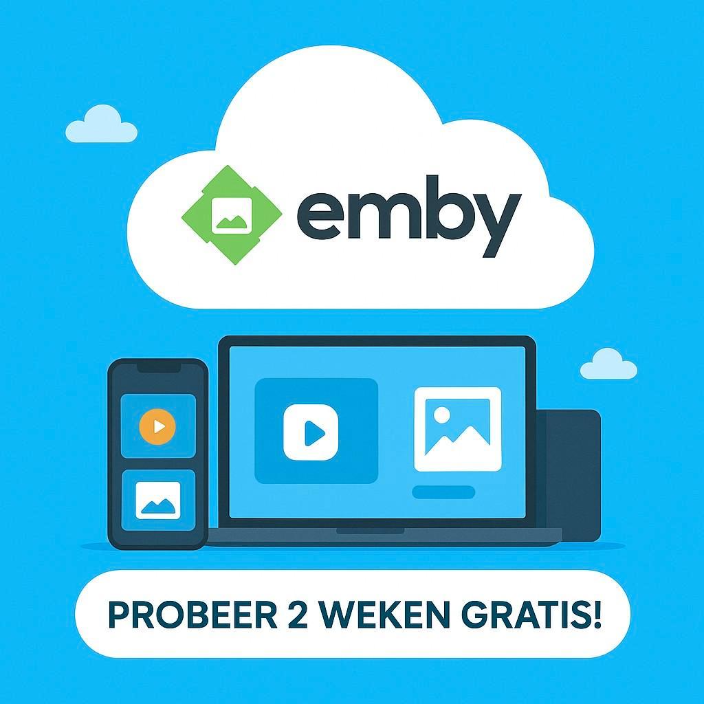 ☁️ Jouw eigen Media Server – stream overal zonder kastje