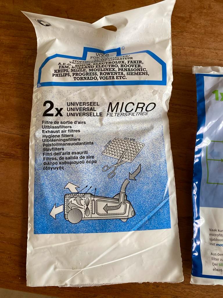 Miele Stofzuigerzakken S5211 & MI 40 H 0052