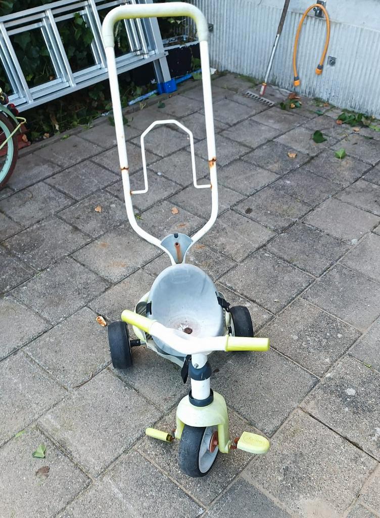 Loopfiets met duwstang