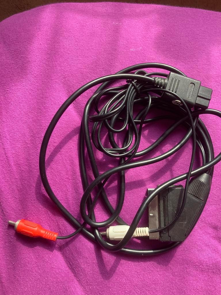 Nintendo gamecube scart kabel origineel