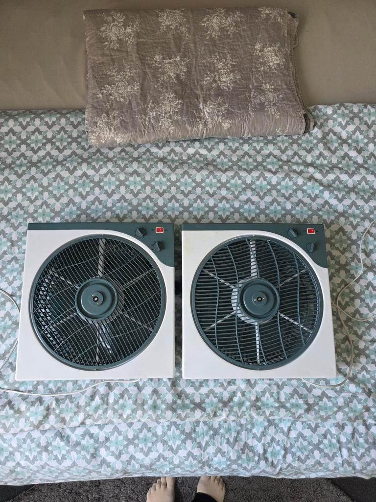 Vintage Tafelventilatoren - Set van 2