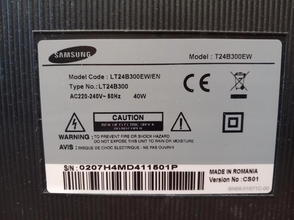 Samsung TV - T24B300EW niet werkend !!RUILEN!!