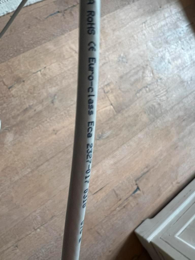 Coax kabel gecertificeerd KOKA 799 Eca 18m