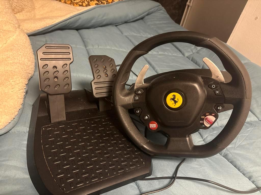 PS4/PS5 Racestuur met Pedalen