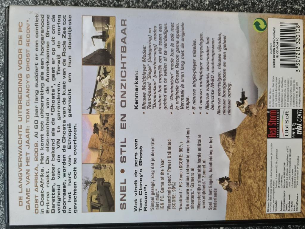 Tom claney''s ghost recon island thunder en desert siege pc