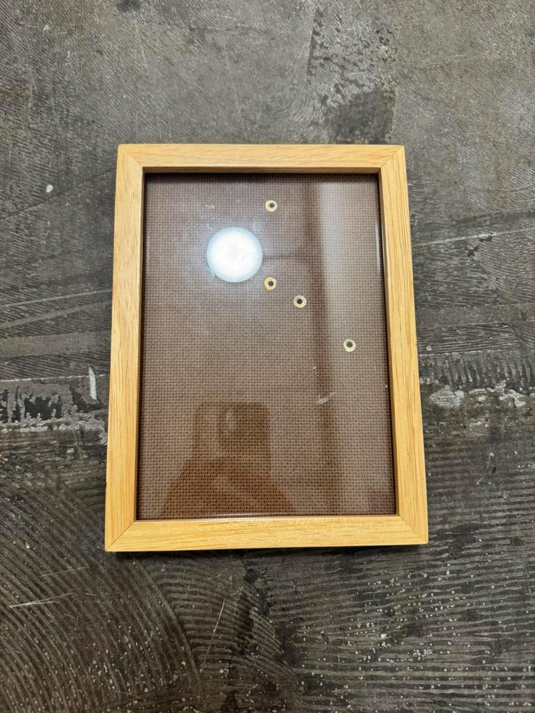 Houten foto lijstjes (3 stuks).GRATIS!