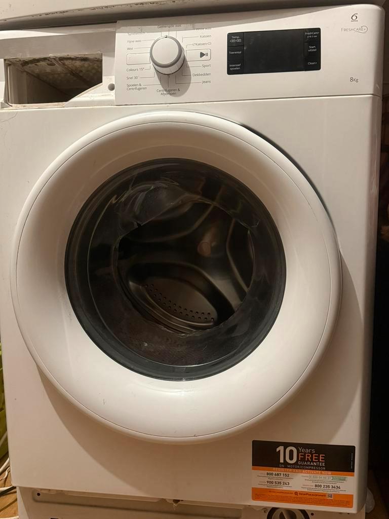 Kapotte wasmachine - Werkt