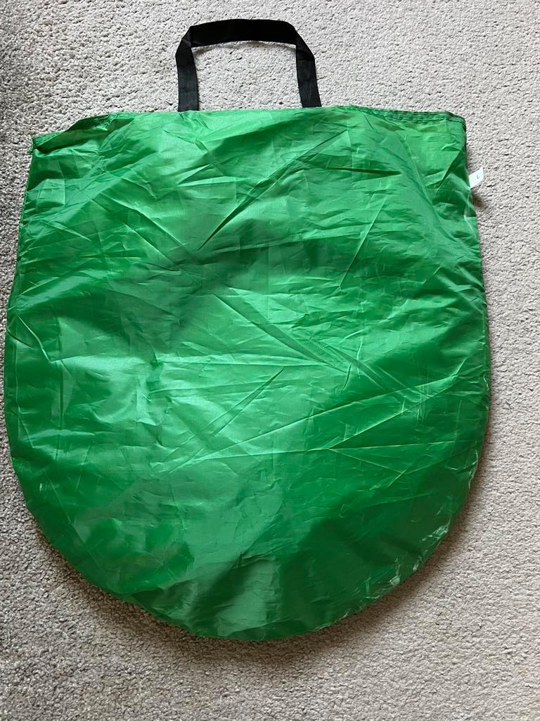 Green screen opvouwbaar met bescherm/meeneem tas.