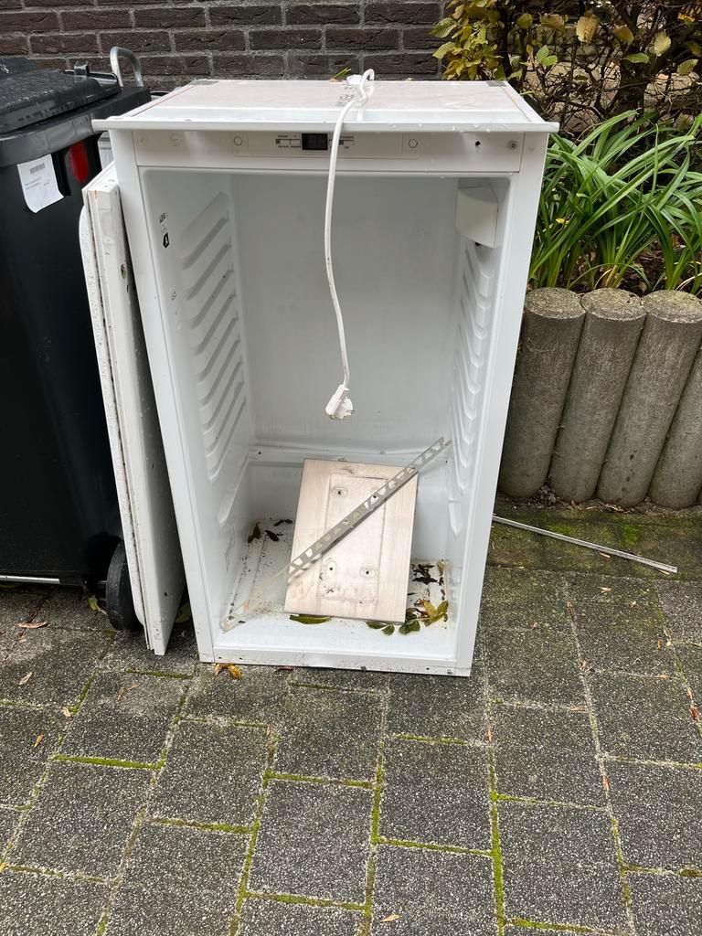 Oude Koelkast - Oud ijzer