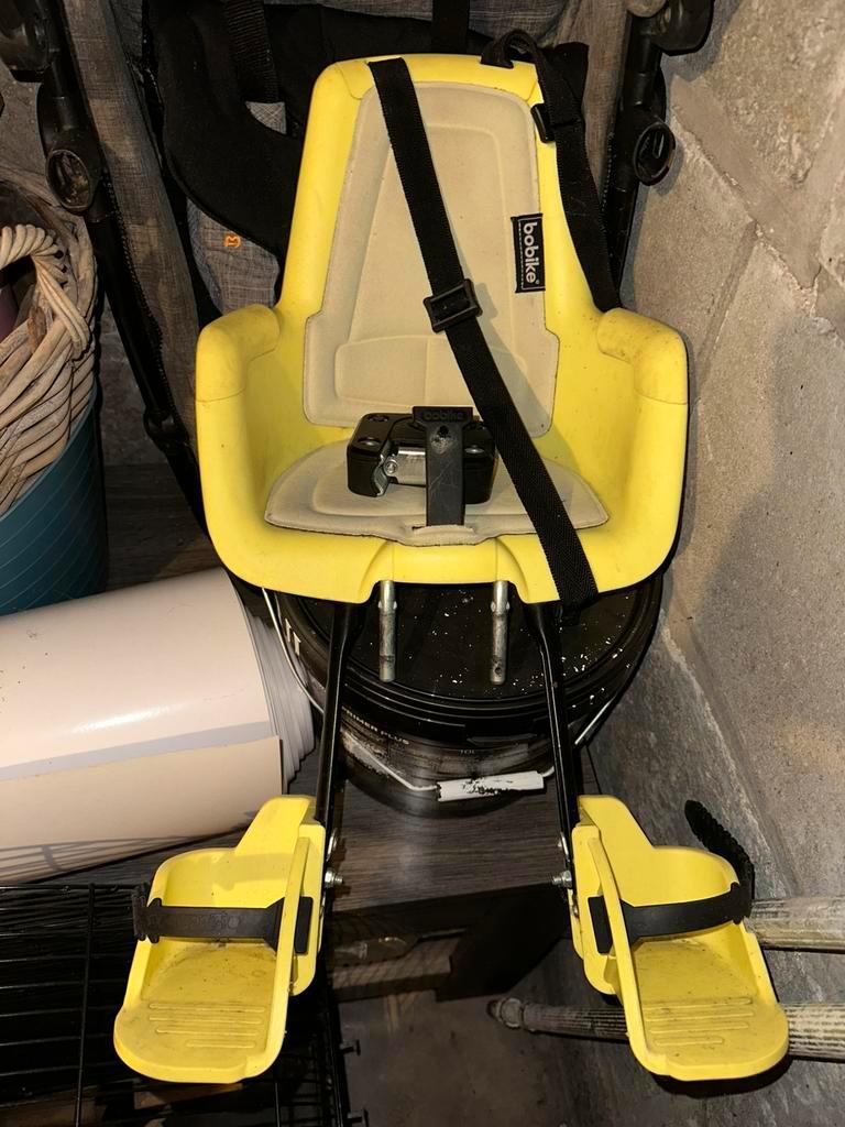 Fiets stoeltje voorop