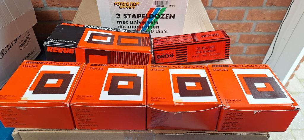 Dia''s & Opbergdozen - Nieuw in Verpakking