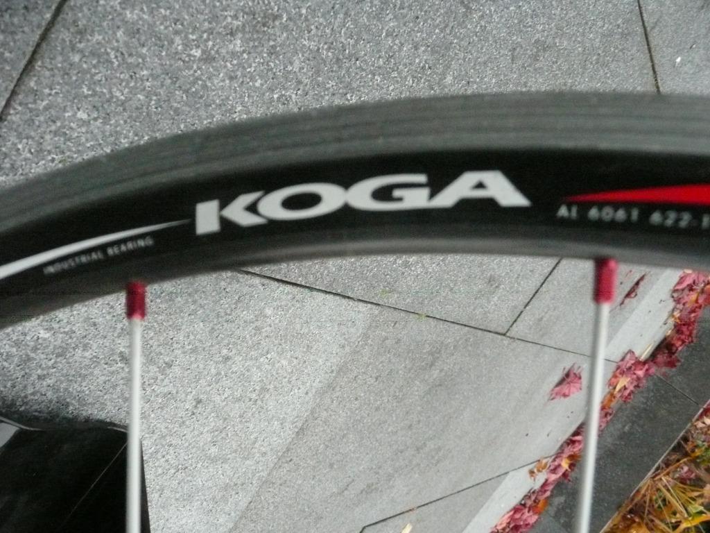 Koga racefiets voorwiel 28 inch