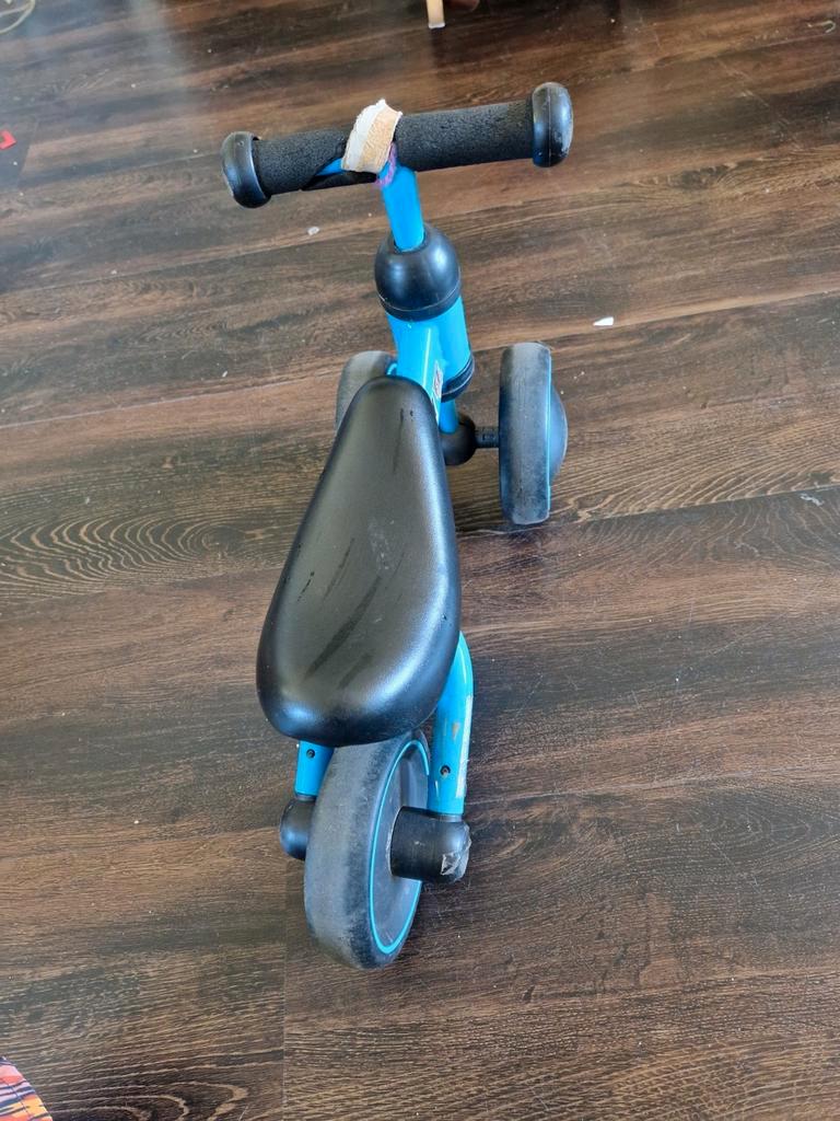 Drie wieler dochter heeft deze gebruikt van 1-2 jaar.