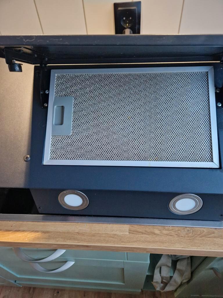 Afzuigkap goed werkent mist bovenkant