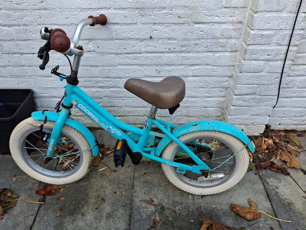 GRATIS!!! Kinderfiets 14 inch - OPKNAPPER