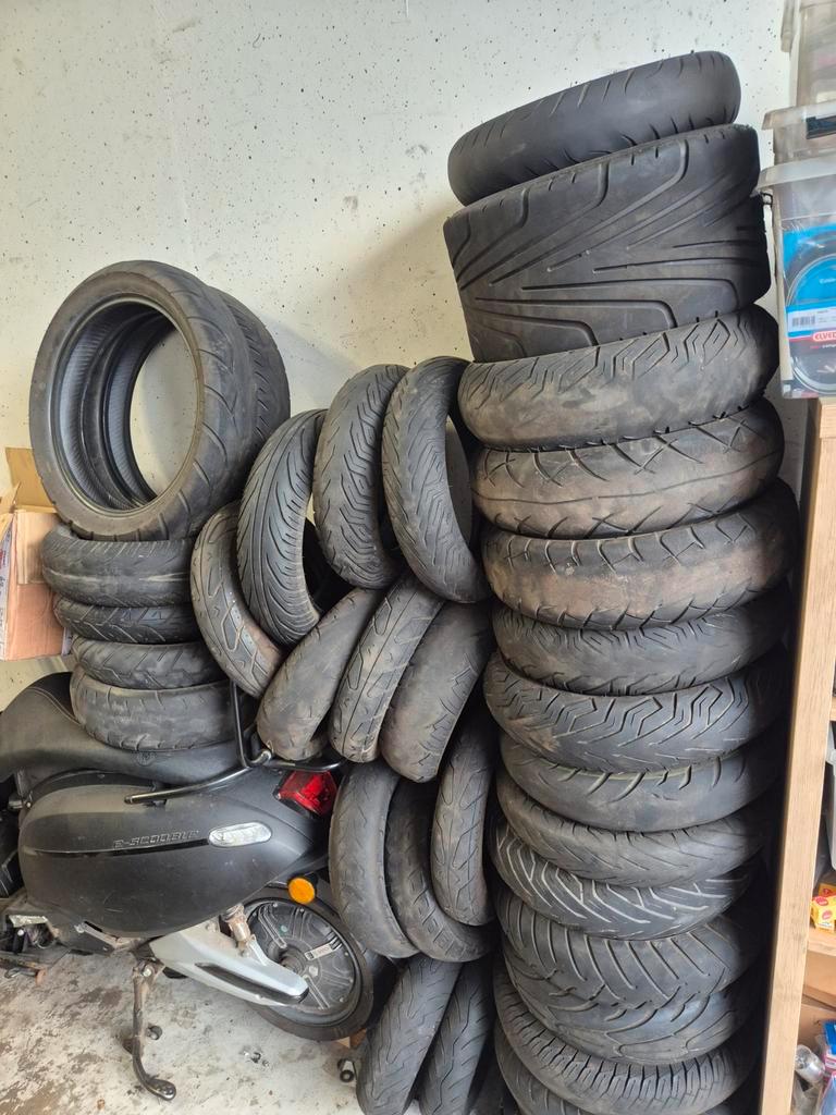 Gebruikte Scooterbanden - Partij