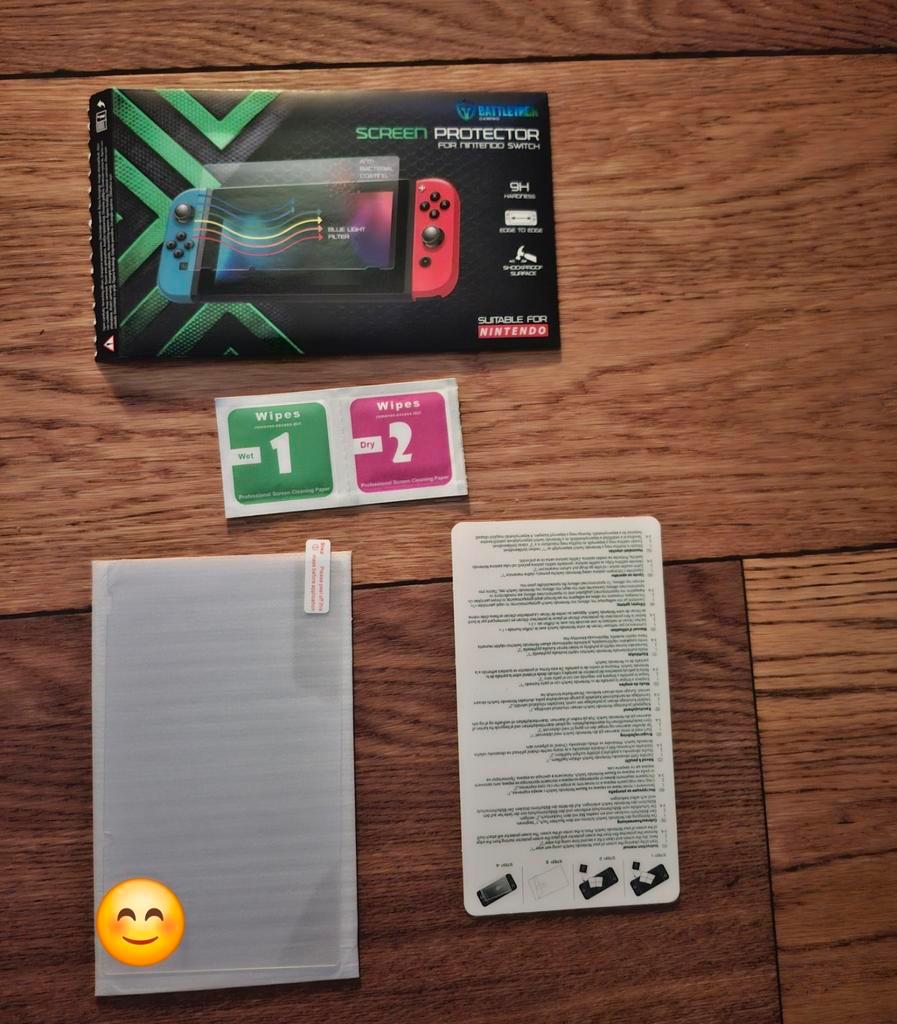 Screenprotector Nintendo Switch (Nieuw en gratis)
