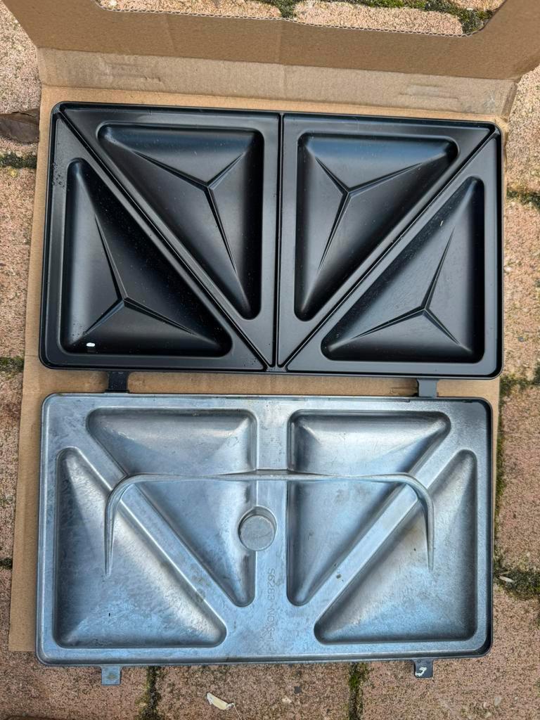 Tefal losse bak platen: tosti en wafel