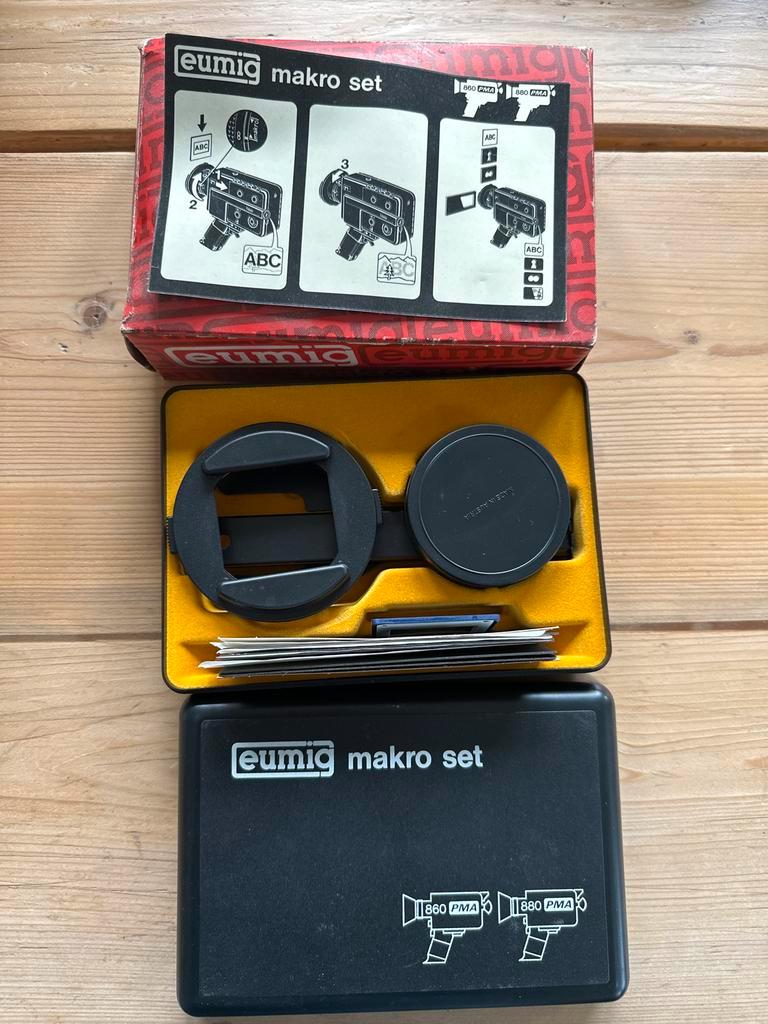 Eumig Makro Voorzetlens Set - Titels