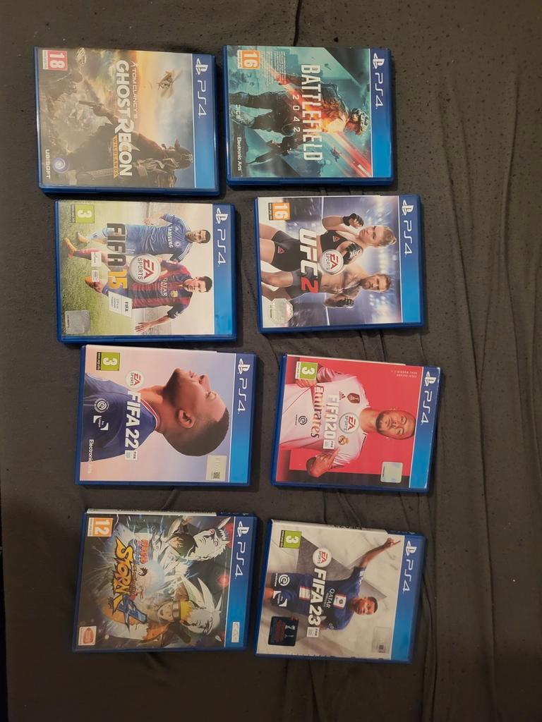 Ps4 games, 10 euro per game