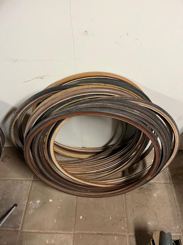 Vintage Draadbanden - Diverse Maten 36 stuks