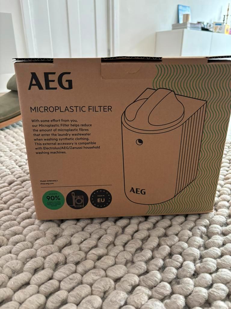 AEG microplastic filter