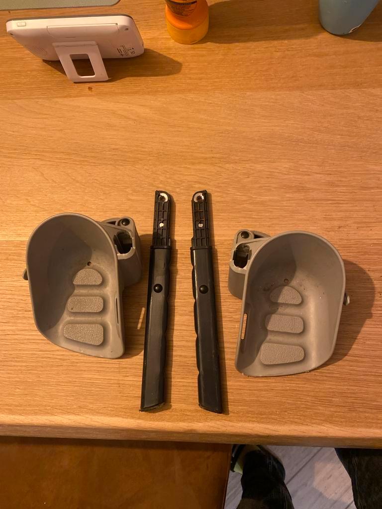 Yepp Voetsteuntjes - Fietsstoeltje Accessoire