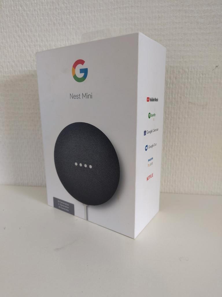 Verpakking van nest mini luidspreker. (Alleen de verpakking)