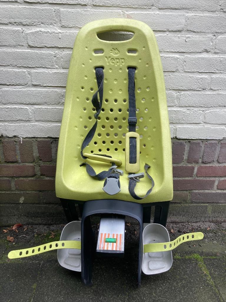 Yepp geel fietsstoeltje