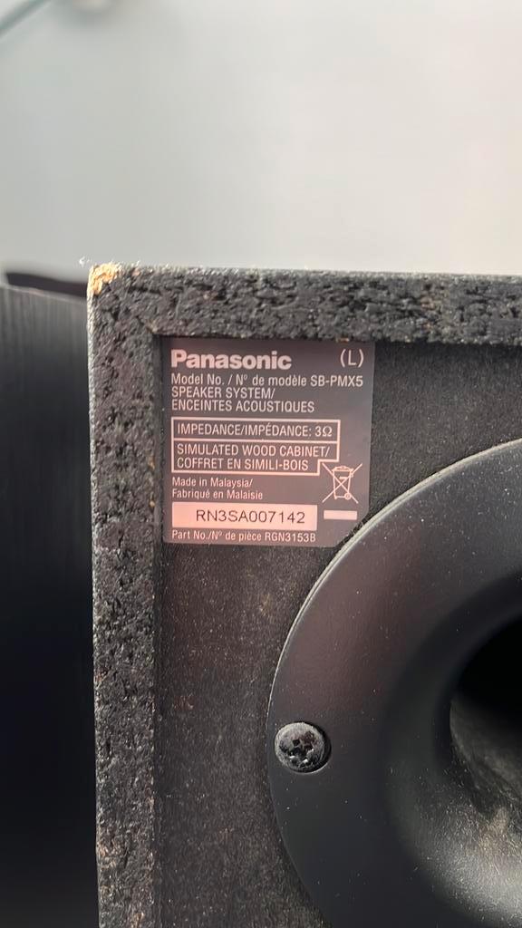 Panasonic SB-PMX5 speakers