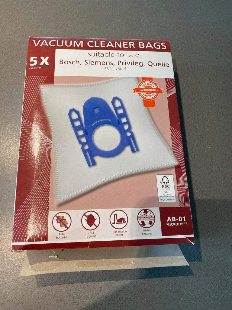 Stofzuigerzakken - 2x + 1 Filter