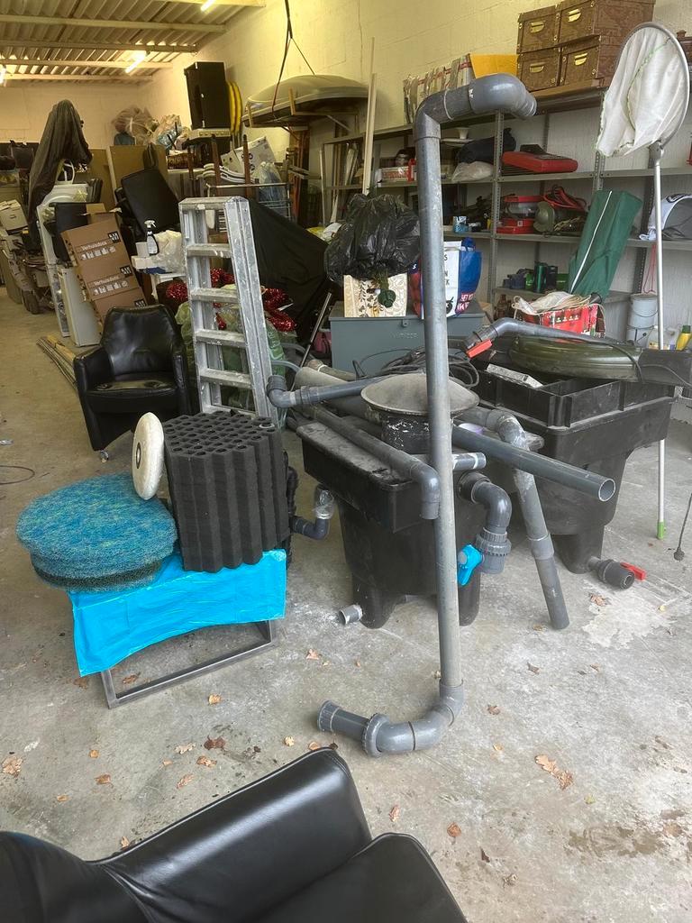 Complete Koikarper installatie