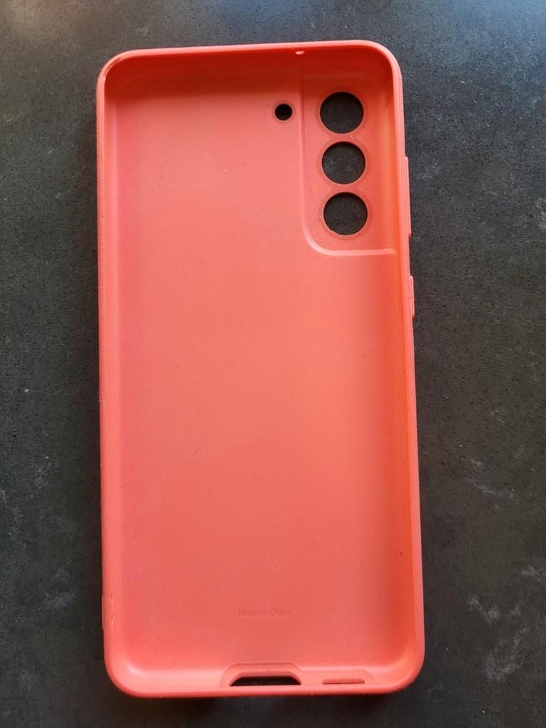 Telefoonhoesje S21 FE zalmroze