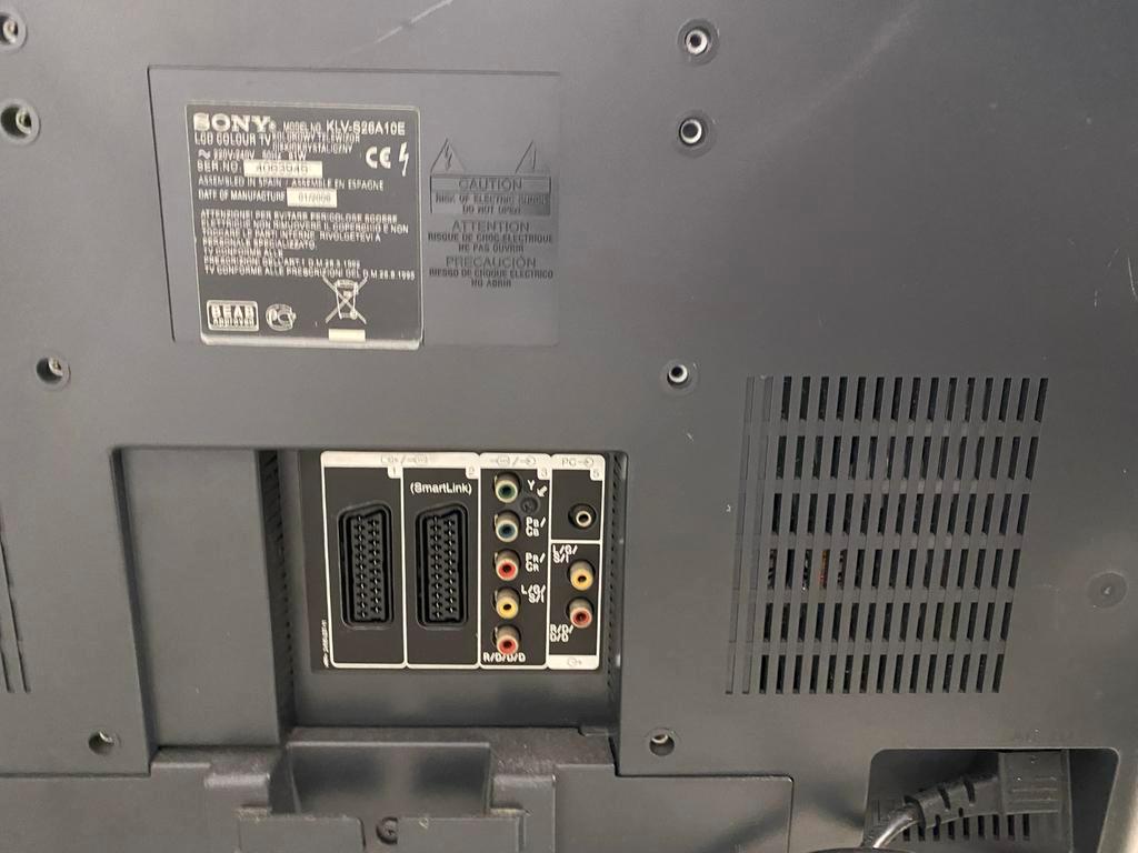 Gratis Sony TV scherm screen- 100x60cm - Metallic Grijs