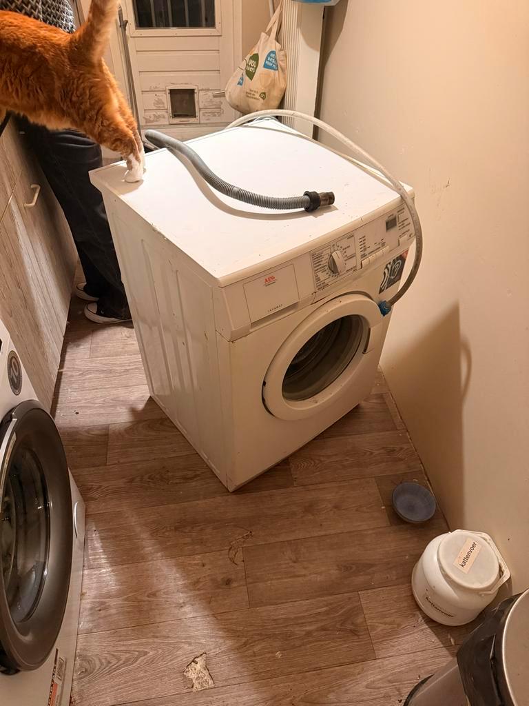 Gratis op te halen defecte wasmachine.
