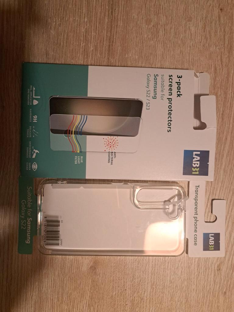 Gratis Samsung S22 Hoes + S22/S23 Screenprotector