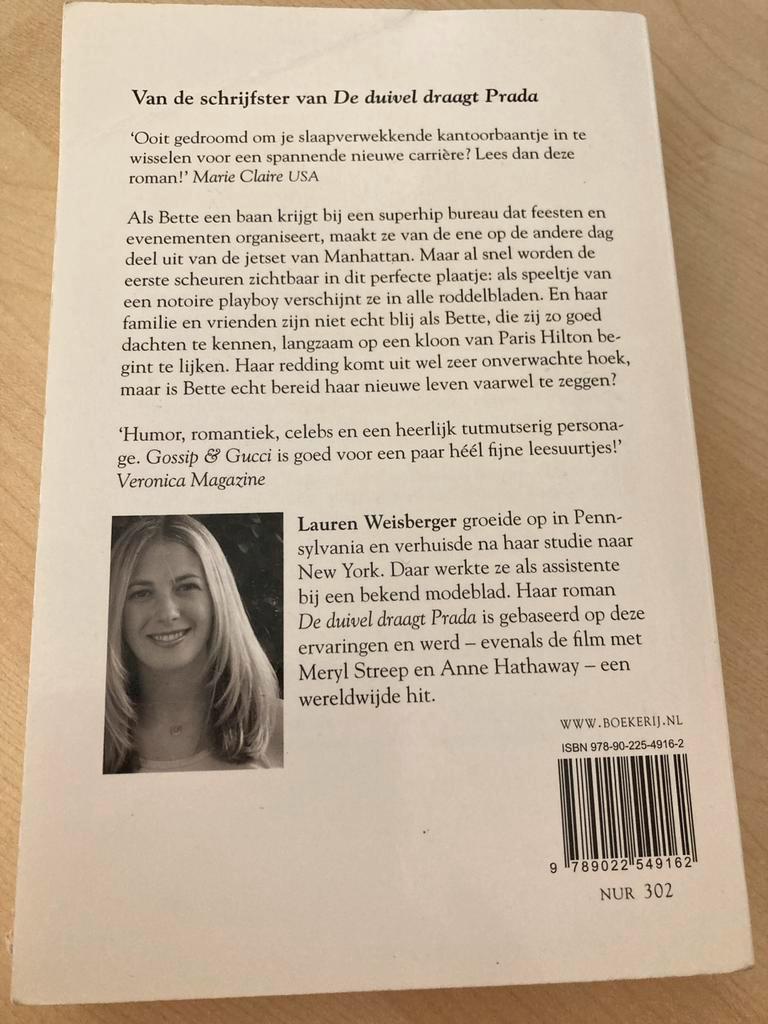 Gossip & Gucci - Lauren Weisberger